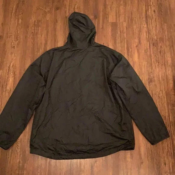 Champion Packable Windbreaker Jacket Ebony Black XXL - Picture 4 of 10